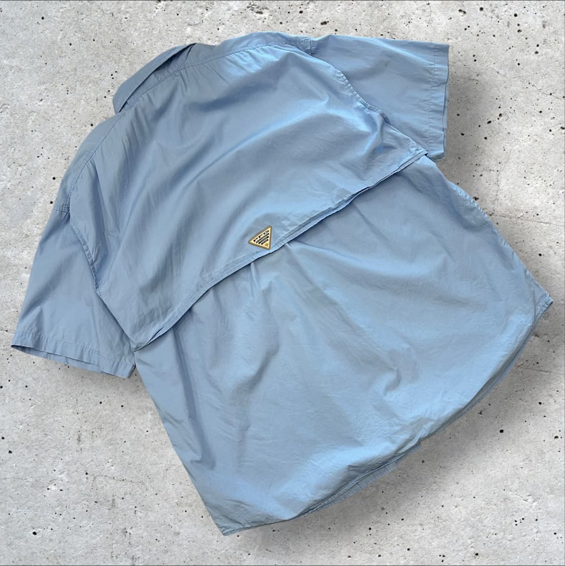 [XL] 컬럼비아 PFG 반팔 셔츠 하늘 A430 상품이미지2