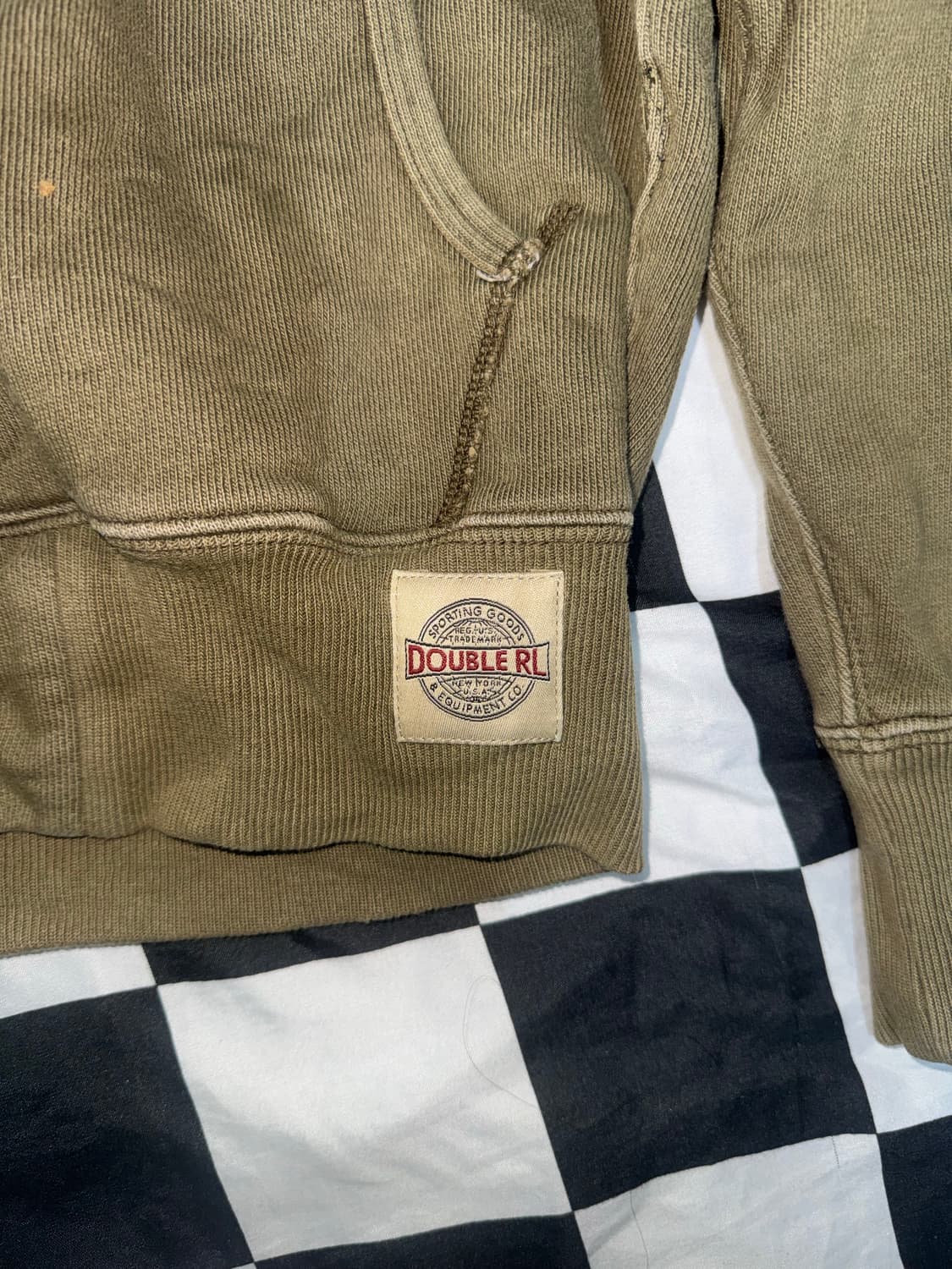 RRL 후드집업 카키 상품이미지4