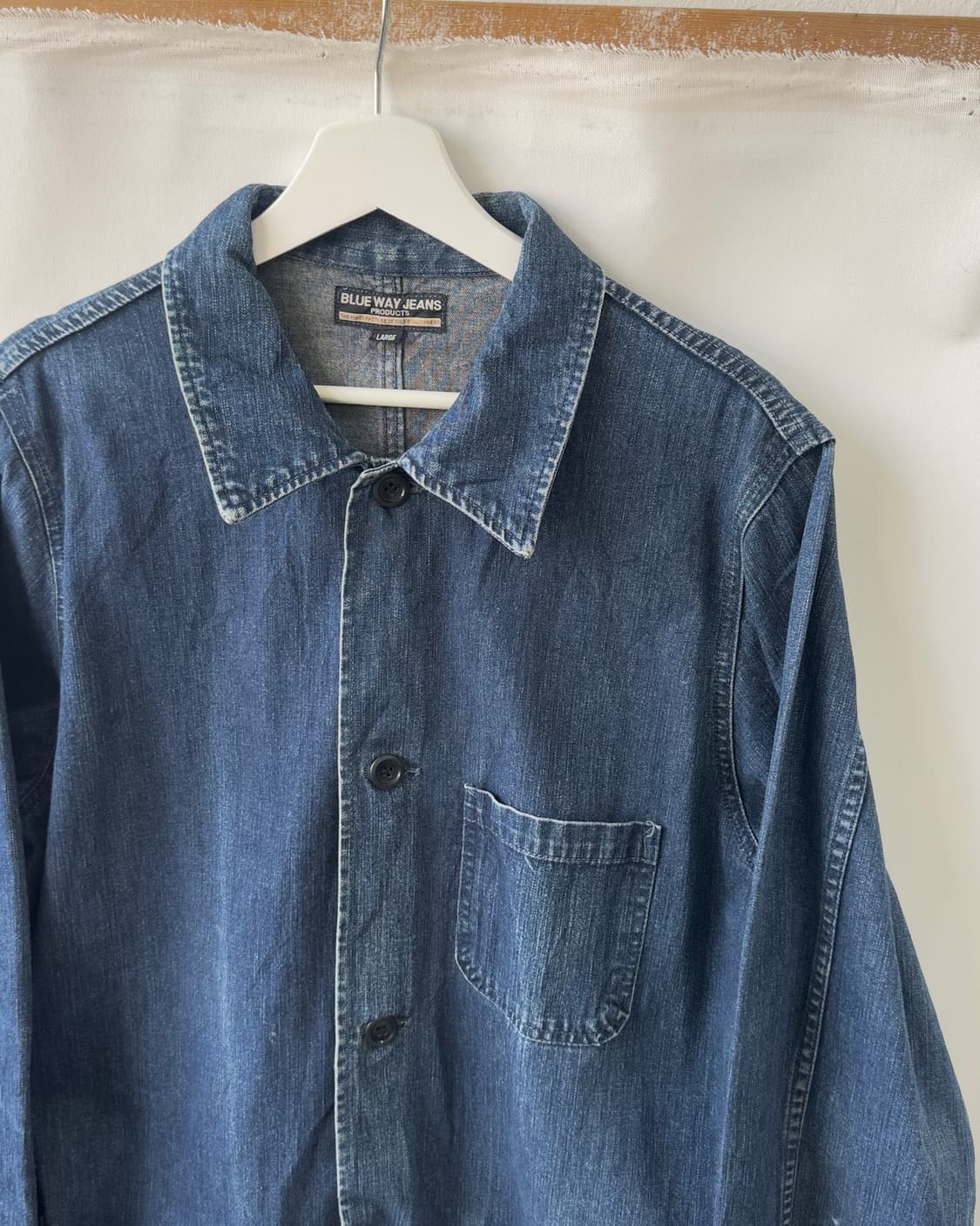 [BLUE WAY] DENIM COVERALL JACKET 상품이미지2