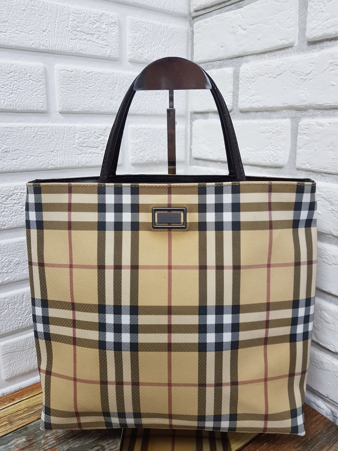 [정품] 버버리 노바체크 토트백 상품이미지2