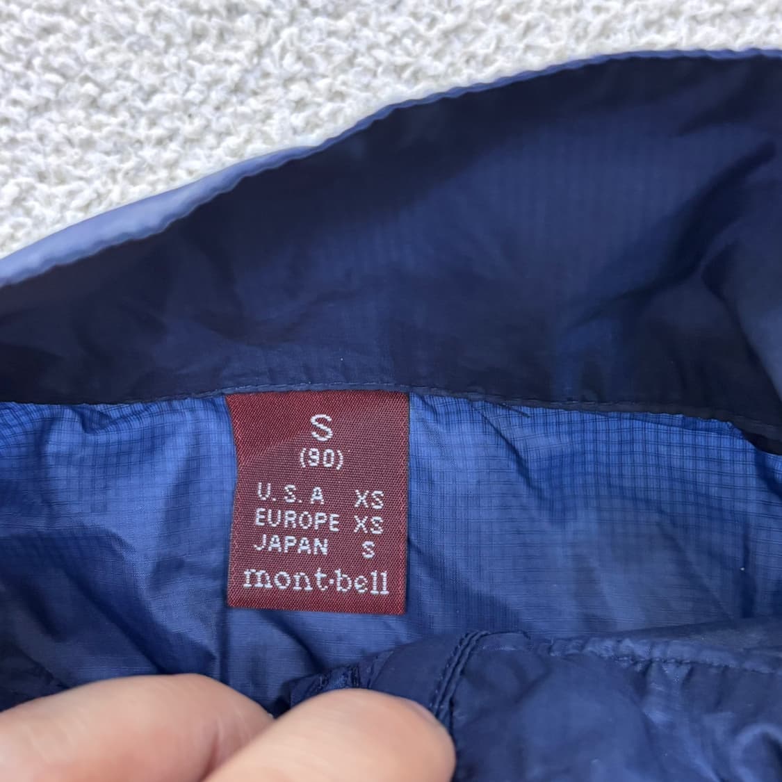 S 몽벨 남성 바람막이 자켓 0420E 상품이미지3