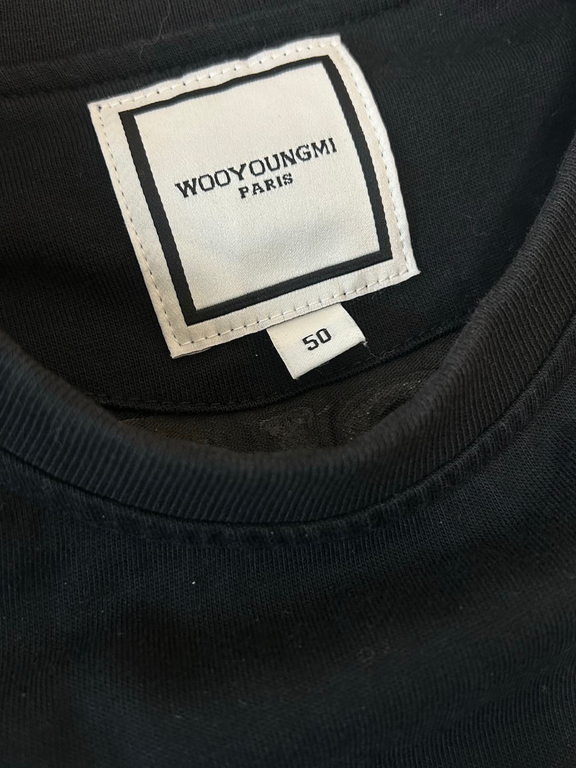 우영미 블랙 23FW 볼케이노 티셔츠 상품이미지6