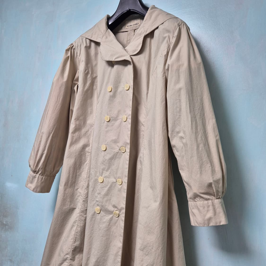 [F] 90's 히스테릭 글래머 베이지 코튼 코트 상품이미지3
