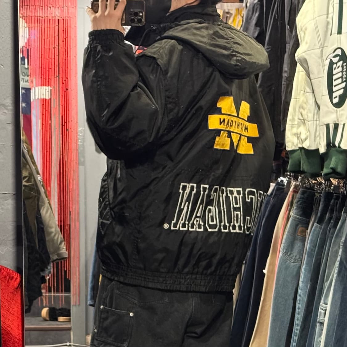 [IM]올드스쿨 Air Gear Michigan 패치로고 후드점퍼 상품이미지7