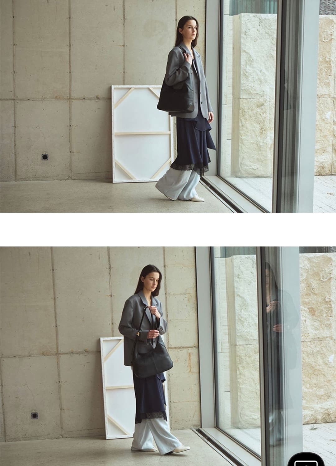 조이그라이슨 아델 호보백 블랙 새상품 상품이미지5