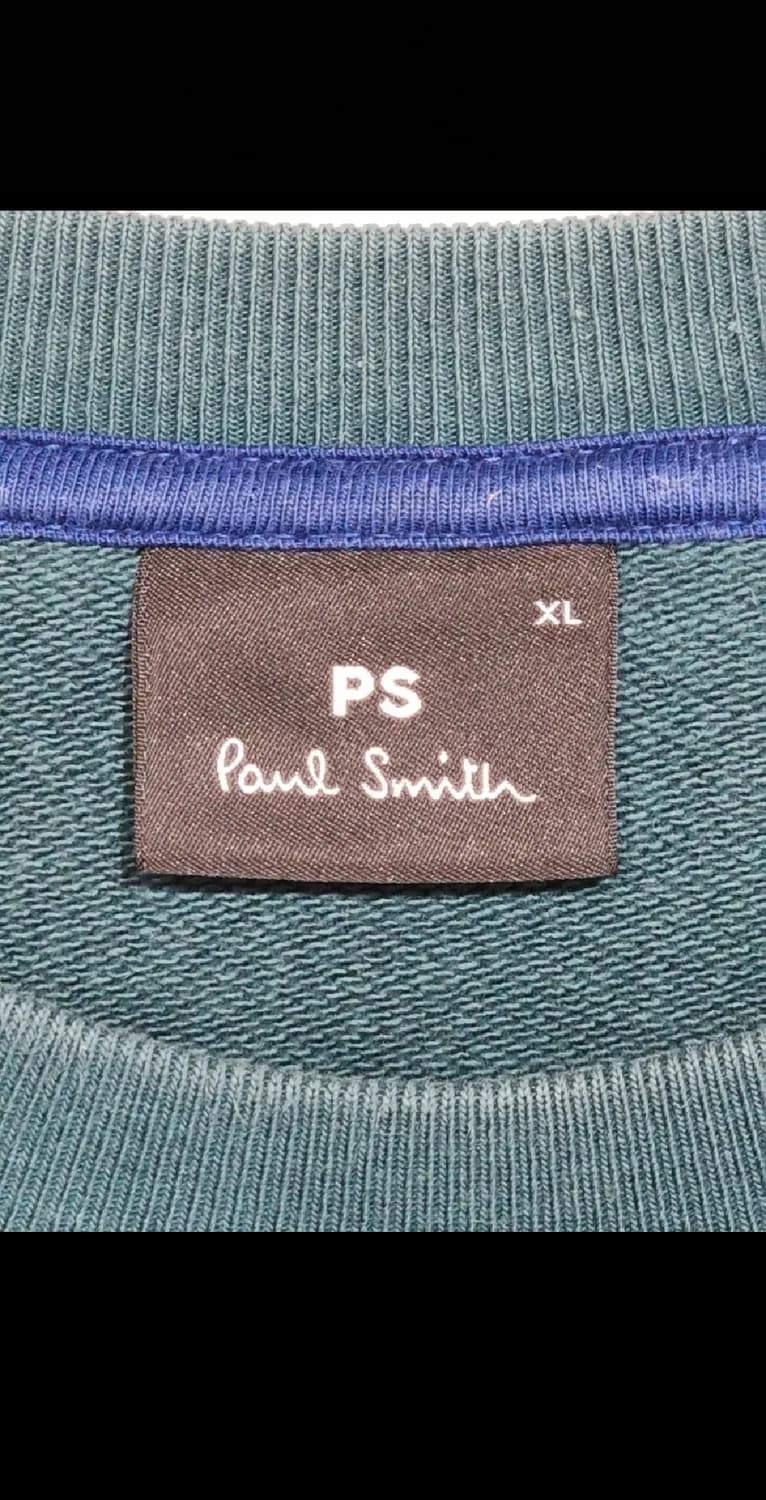 (XL) 폴스미스 스웨트 단색 얼룩말 로고 맨투맨 티셔츠  상품이미지3