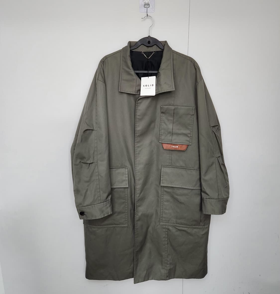 솔리드옴므 야상 코트 105. 새상품 상품이미지1