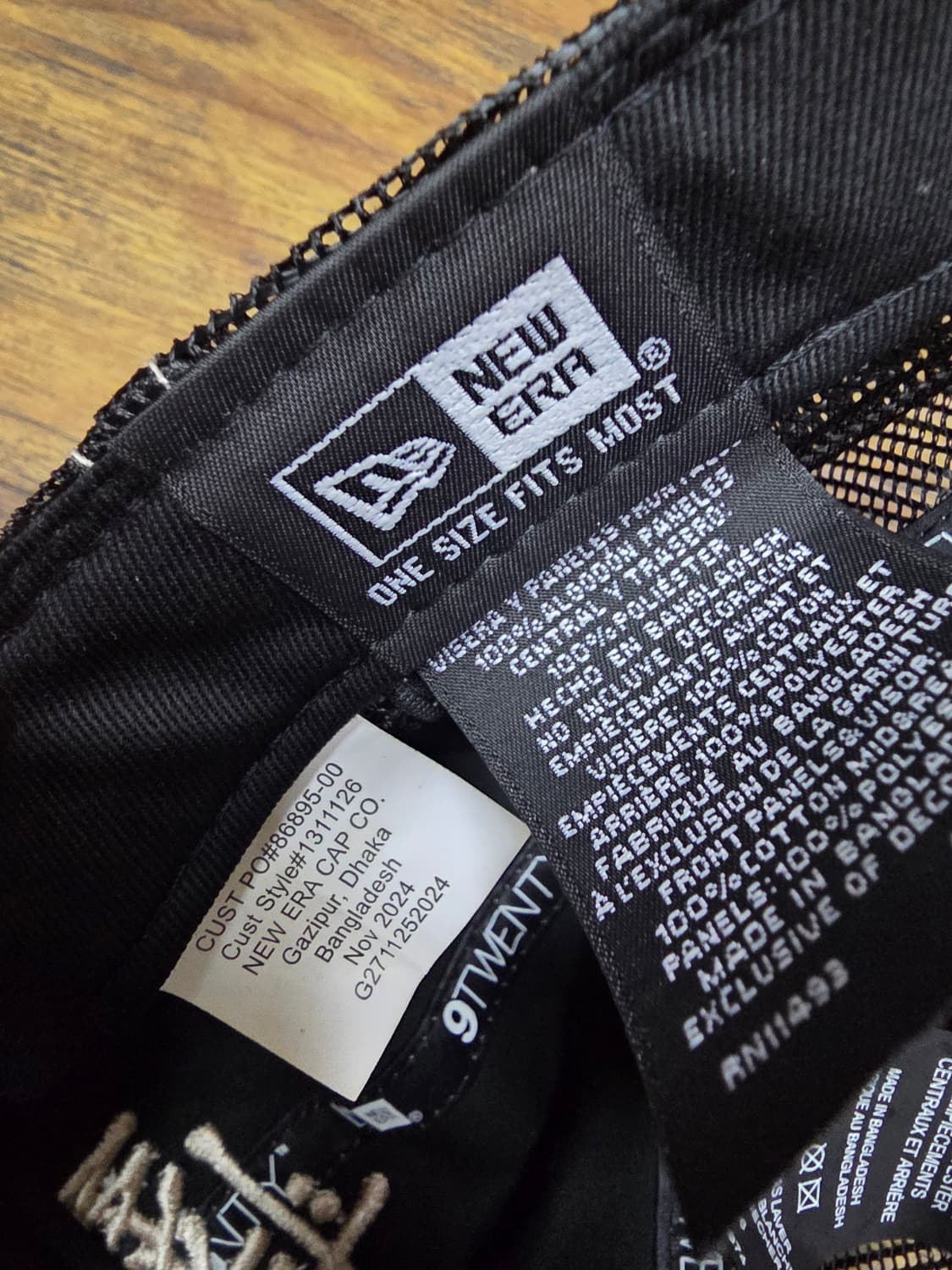 스투시 x 뉴에라 모자 상품이미지6