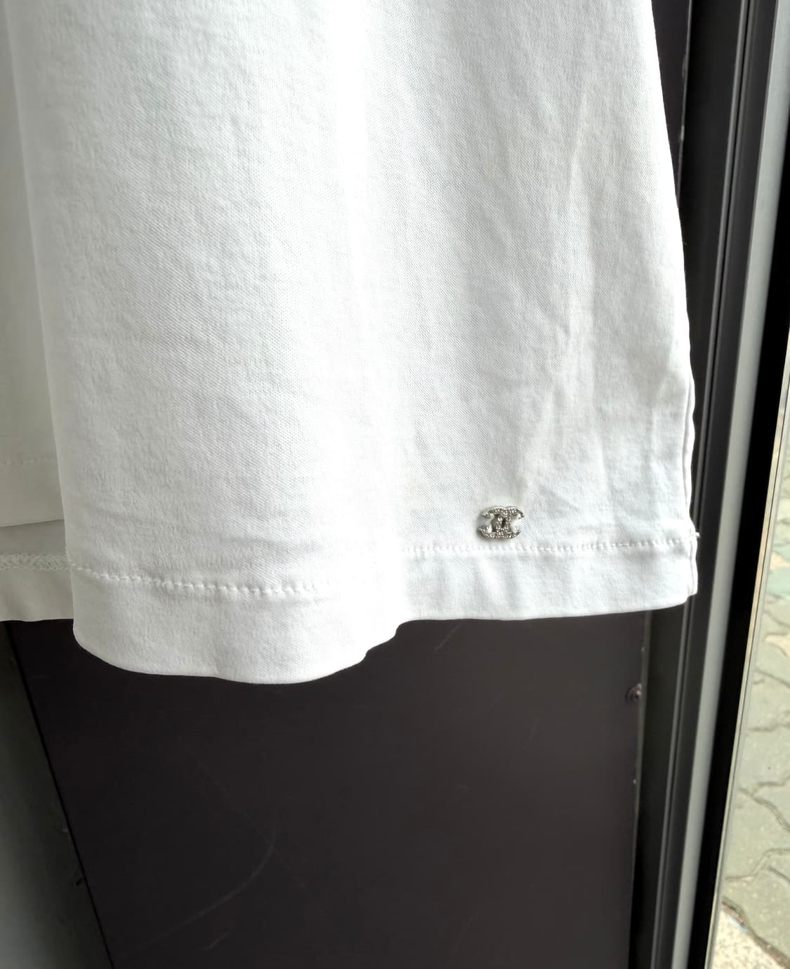 M/ 샤넬 22SS 리조트 비둘기 로고자수 반팔 상품이미지7