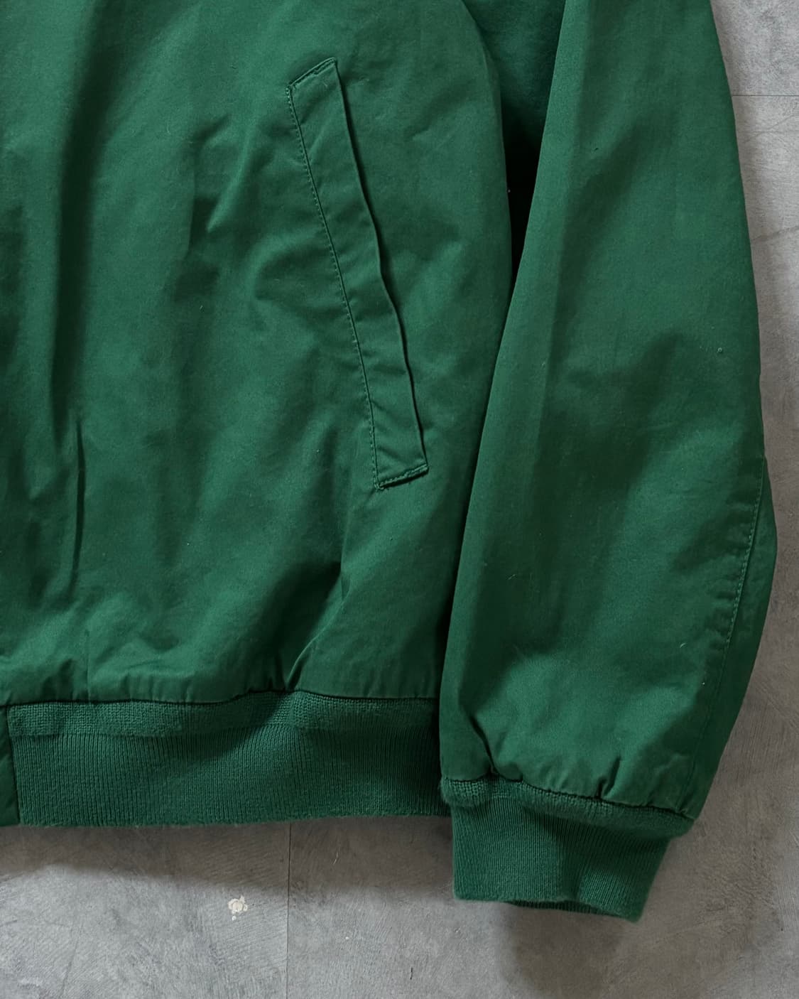 Polo 폴로 랄프로렌 신형라벨 딥그린컬러 코튼 바라쿠타 헤링턴 자켓  상품이미지4