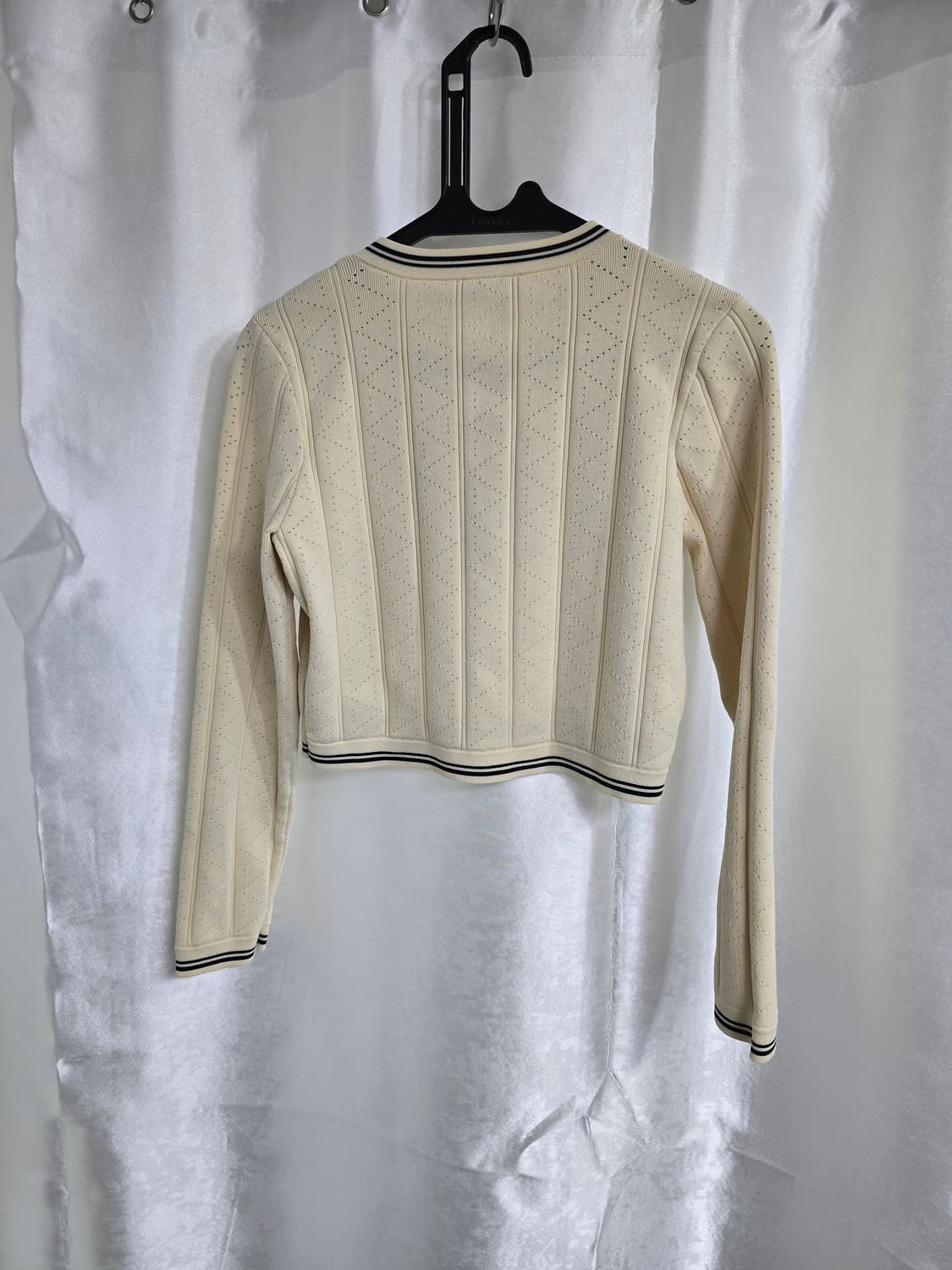 산드로 아이보리 크롭 가디건 (1670) 상품이미지2