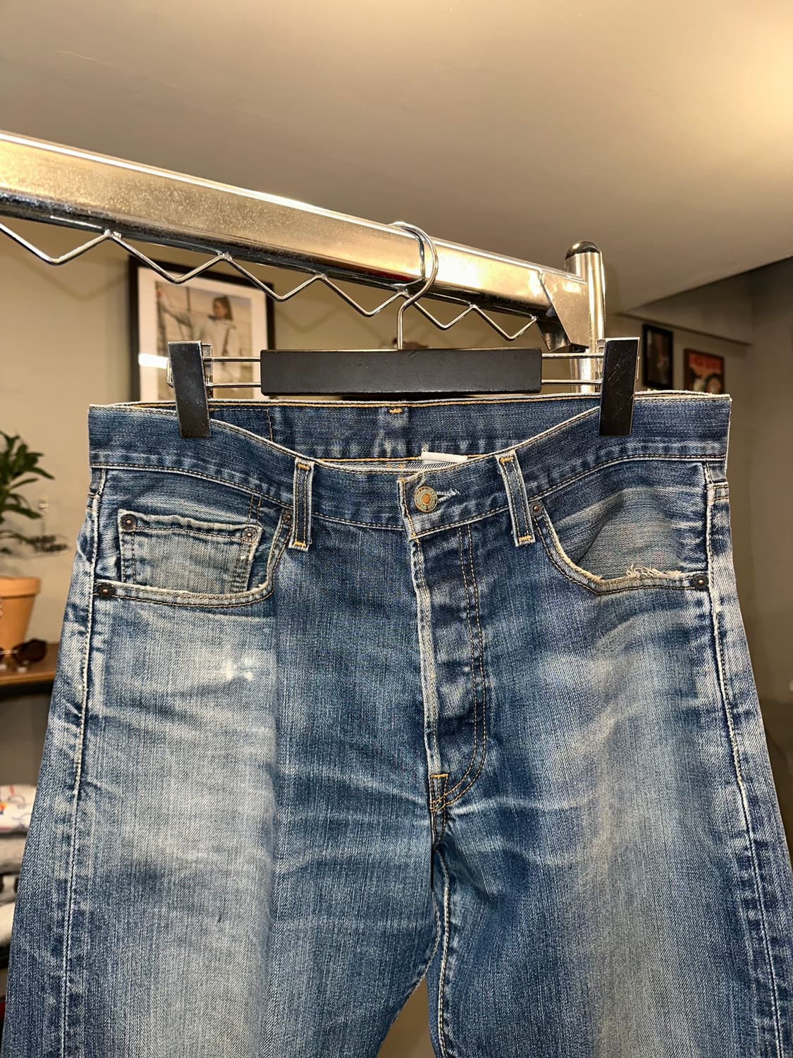 Early 00’s Levi’s 501 Mexico denim pant 상품이미지5