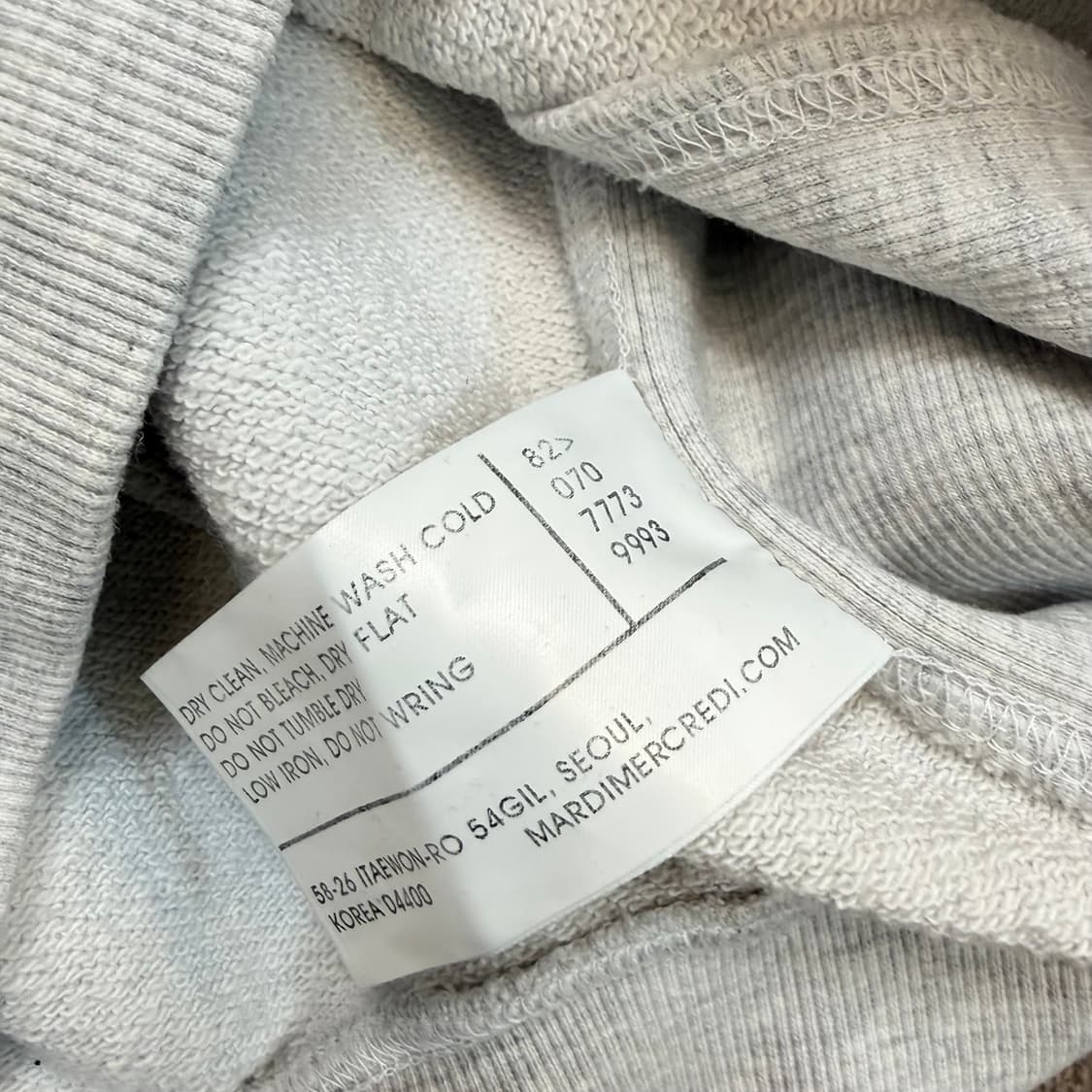 마르디 메크르디 플라워 우먼스 맨투맨  상품이미지4