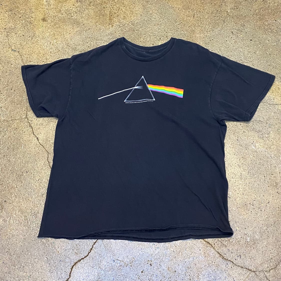 미국 빈티지 핑크폴라로이드 반팔티 락티셔츠 상품이미지1