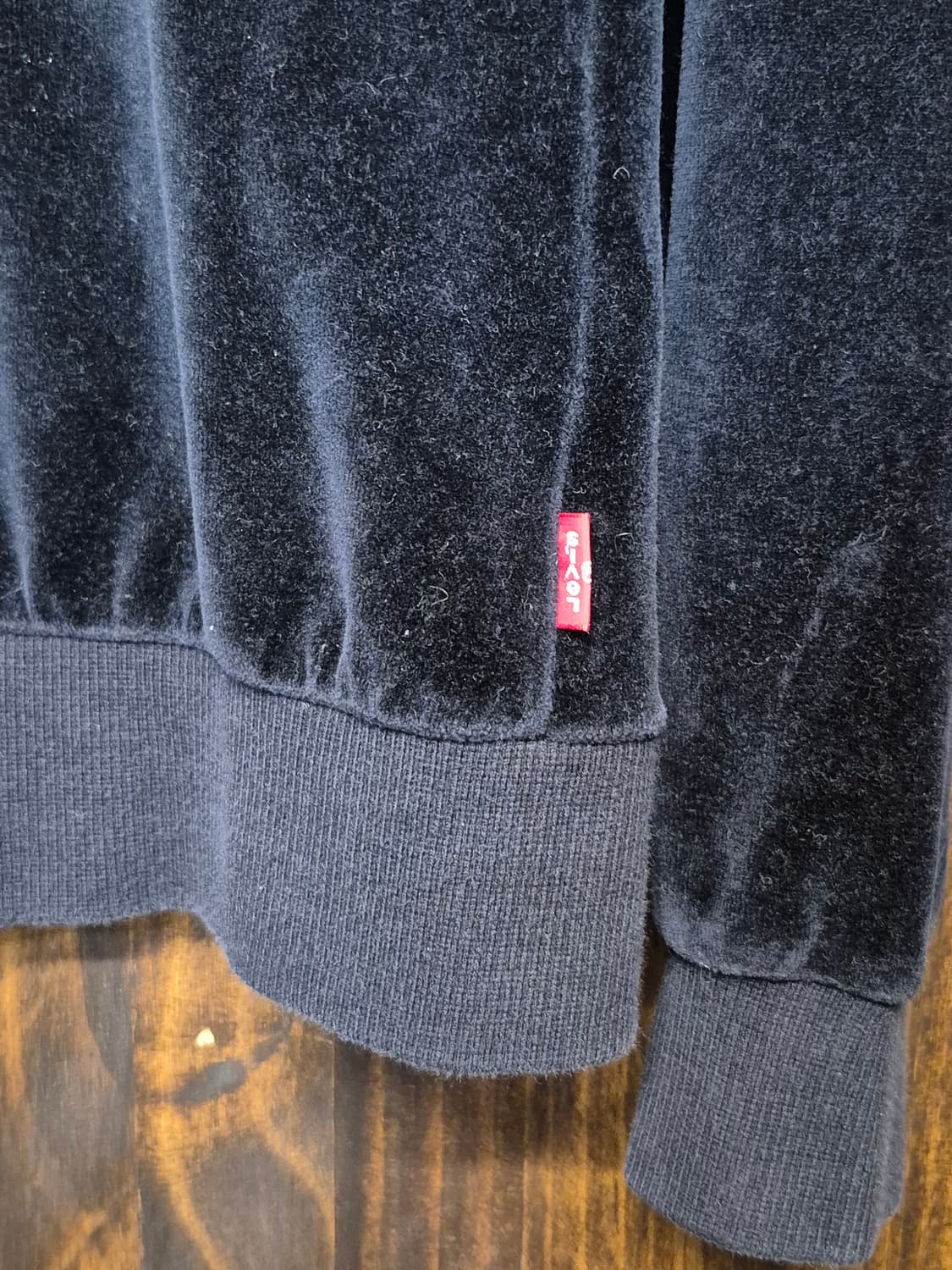 LEVI'S REDTAB VELVET HOODIE ZIPUP  상품이미지5