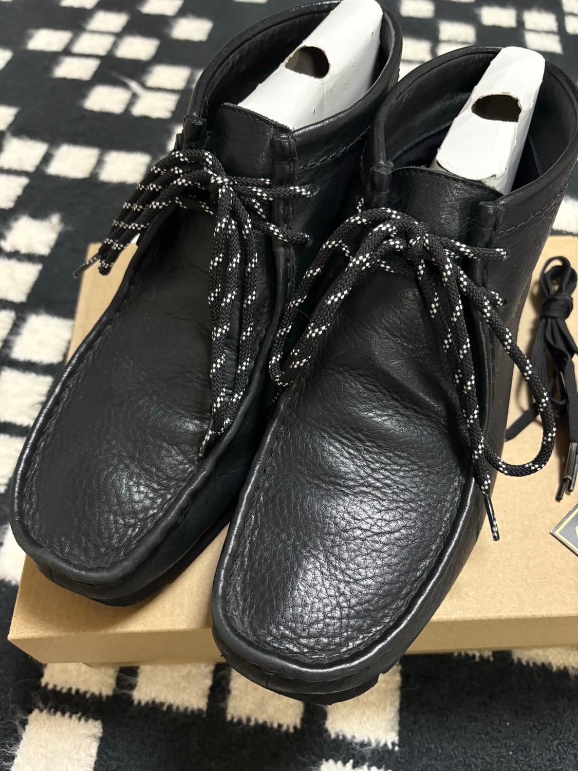 클락스 고어텍스 왈라비 부츠 가죽 레더 상품이미지2