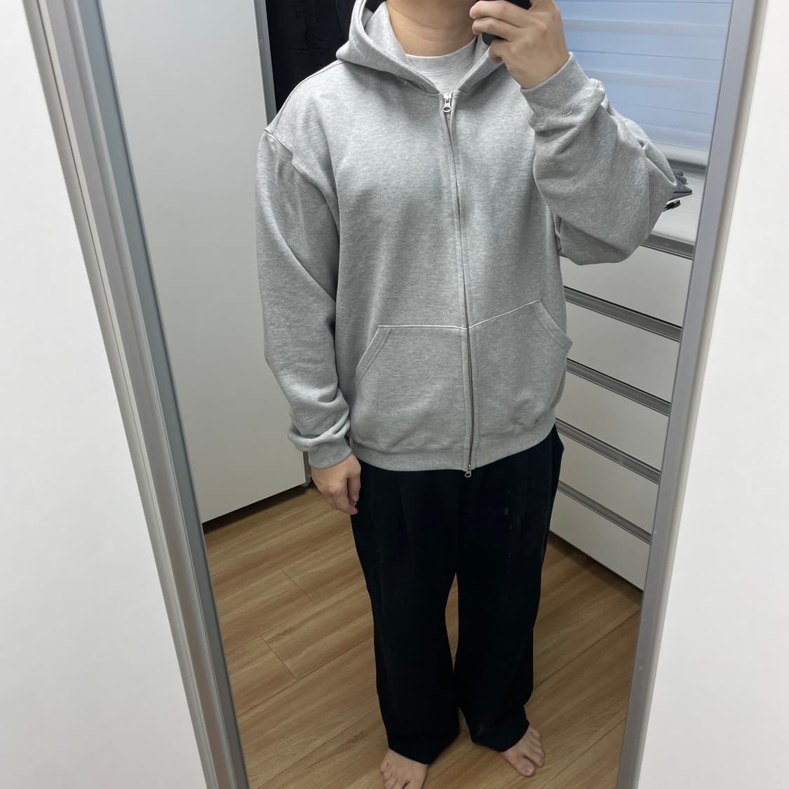 로커드 후드집업 LOKWORD 21oz HEAVY ZIPUP HOODY 상품이미지6