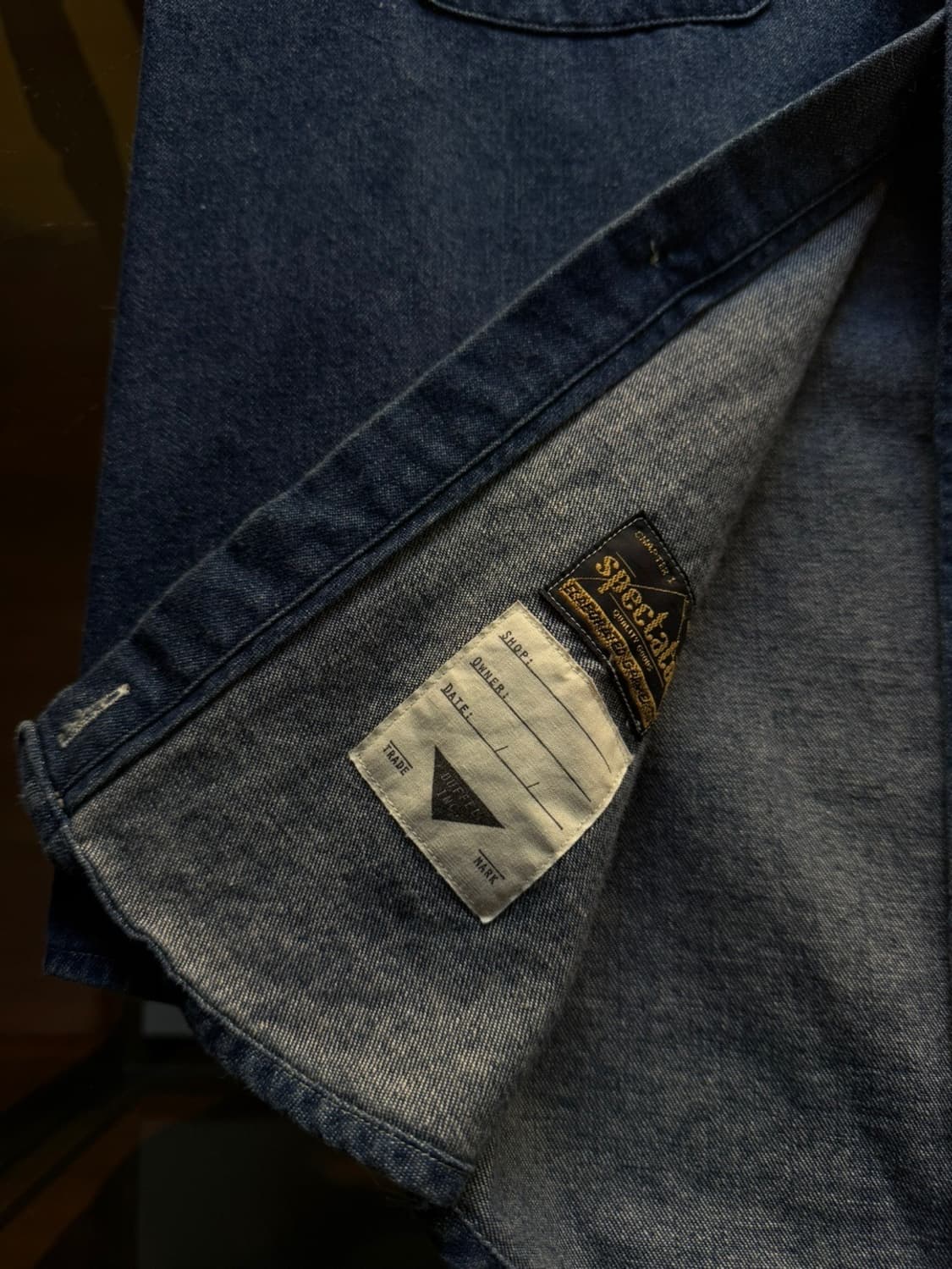 스펙테이터 데님 셔츠 슬림100 상품이미지10