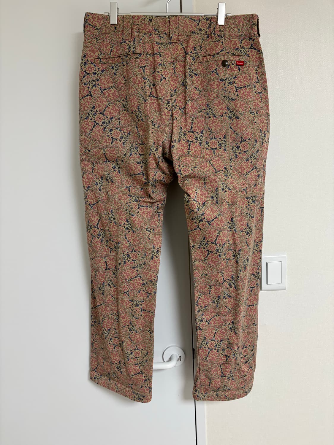 슈프림 21FW 플로럴 워크 팬츠 32사이즈 상품이미지4