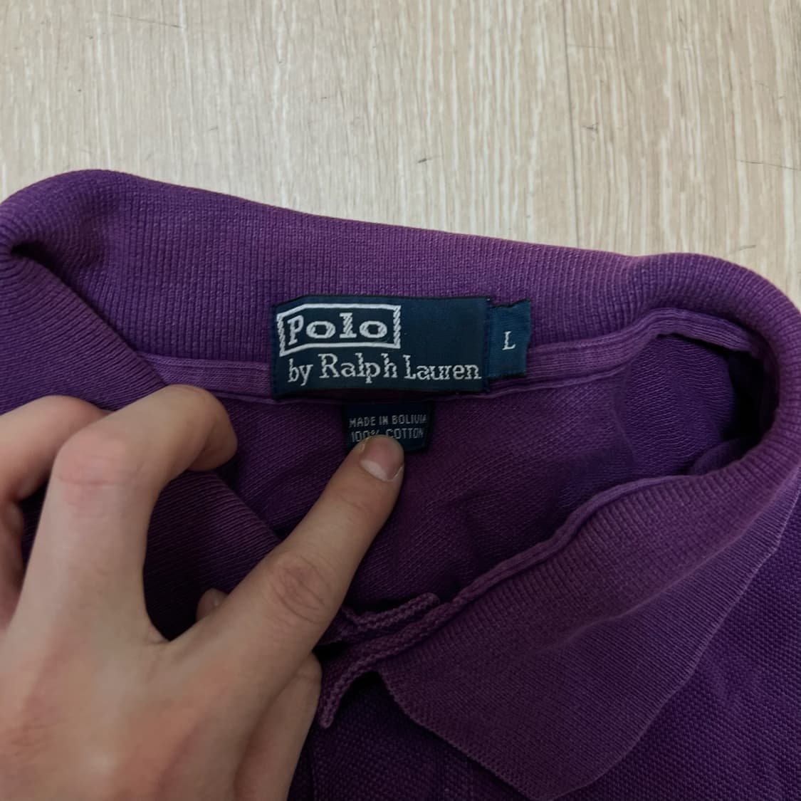 폴로 랄프로렌 PK 반팔 카라티 L/100  상품이미지5