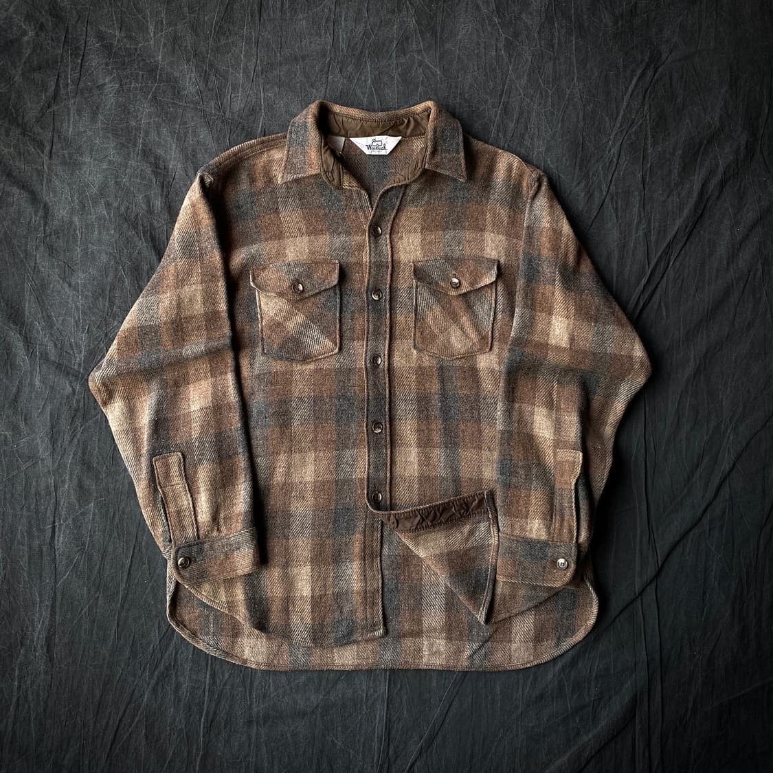 70~80s Woolrich wool shirt 상품이미지1