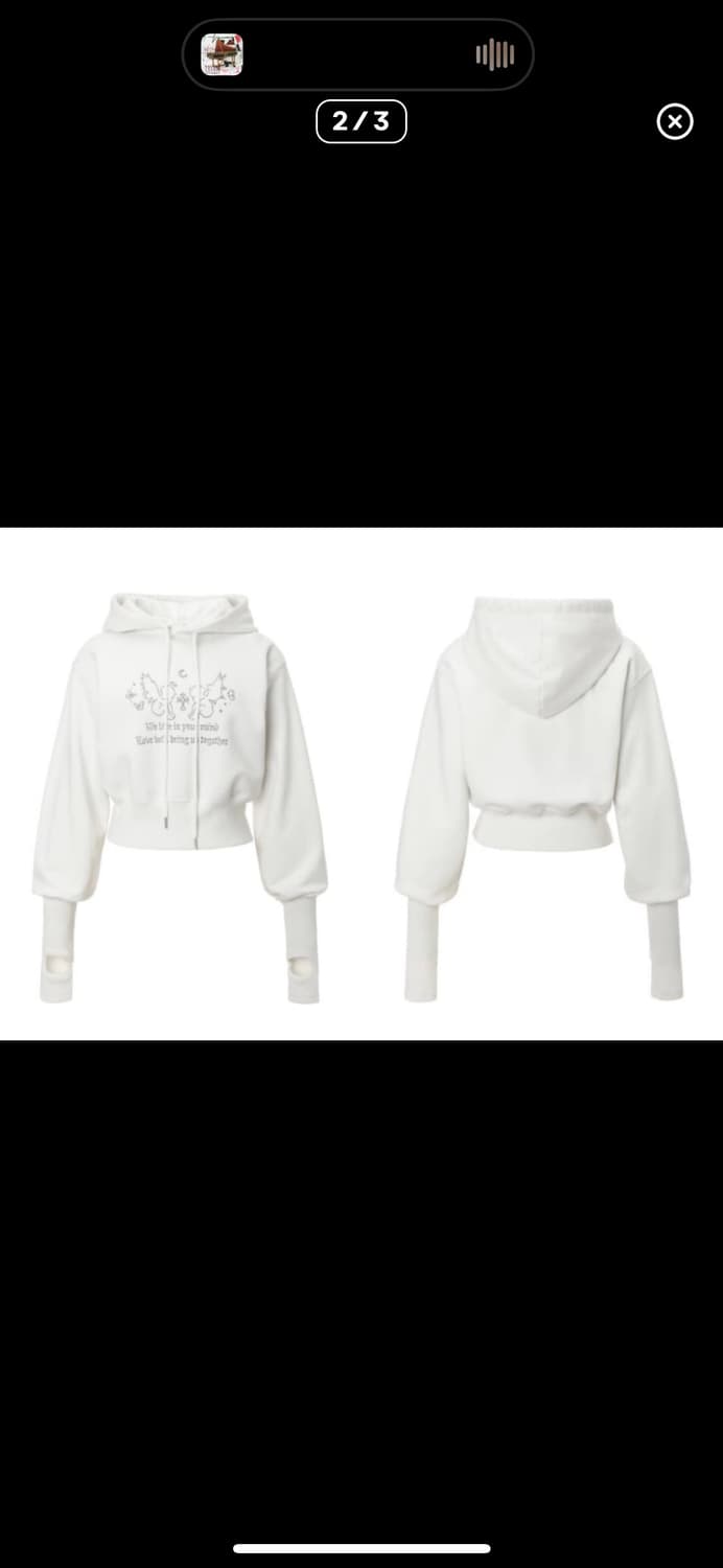 쓰리타임즈 페어리 후드 상품이미지2