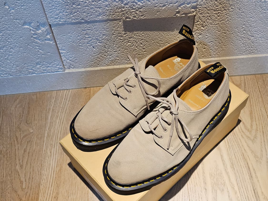닥터마틴 x 엔지니어드가먼츠 1461 베이지 UK7 상품이미지2