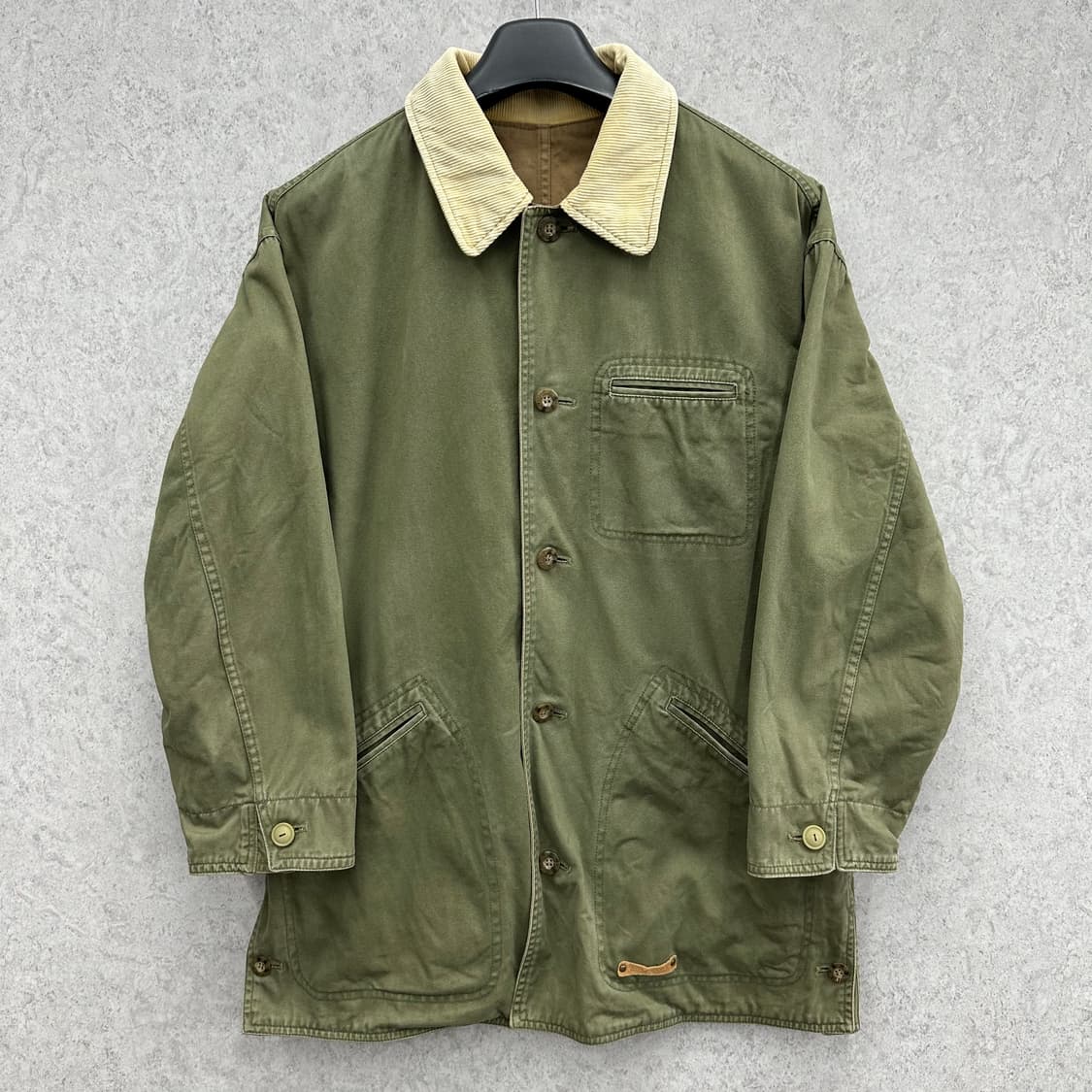 FREE 여자 양면 리버서블 바버맛 워크 자켓 상품이미지1