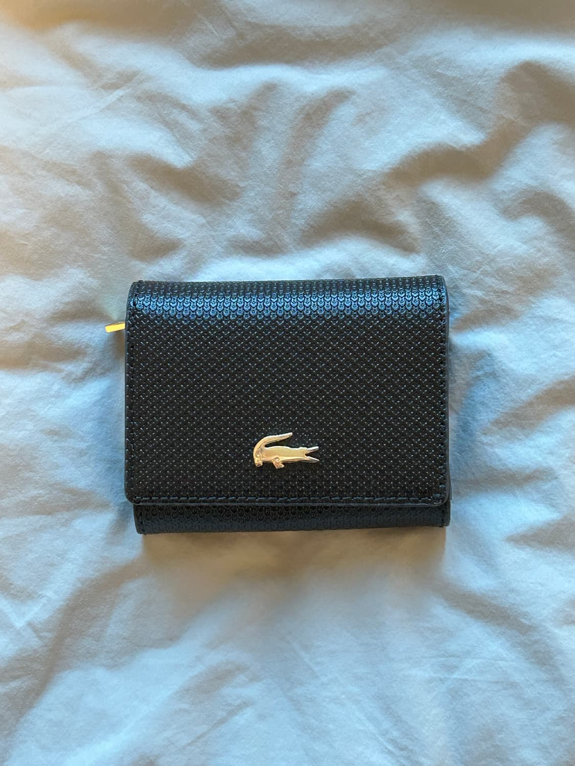 라코스테 반지갑 - 블랙 상품이미지1