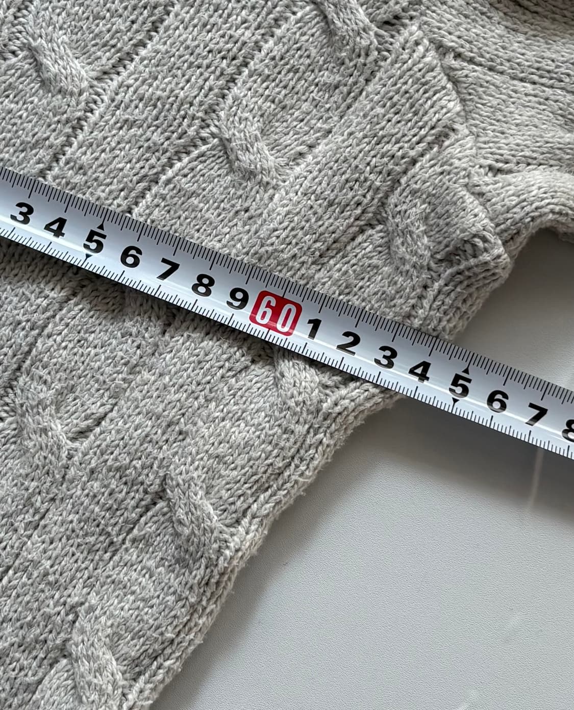 Polo 폴로랄프로렌 오트밀 케이블 니트 상품이미지6