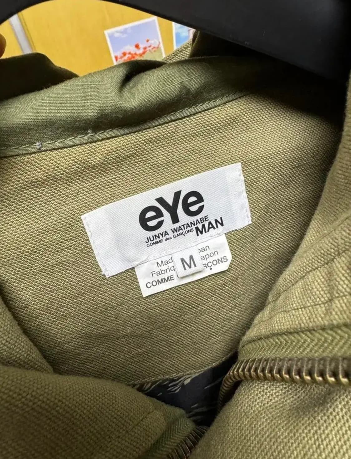 준야와타나베 코트 카키 상품이미지3