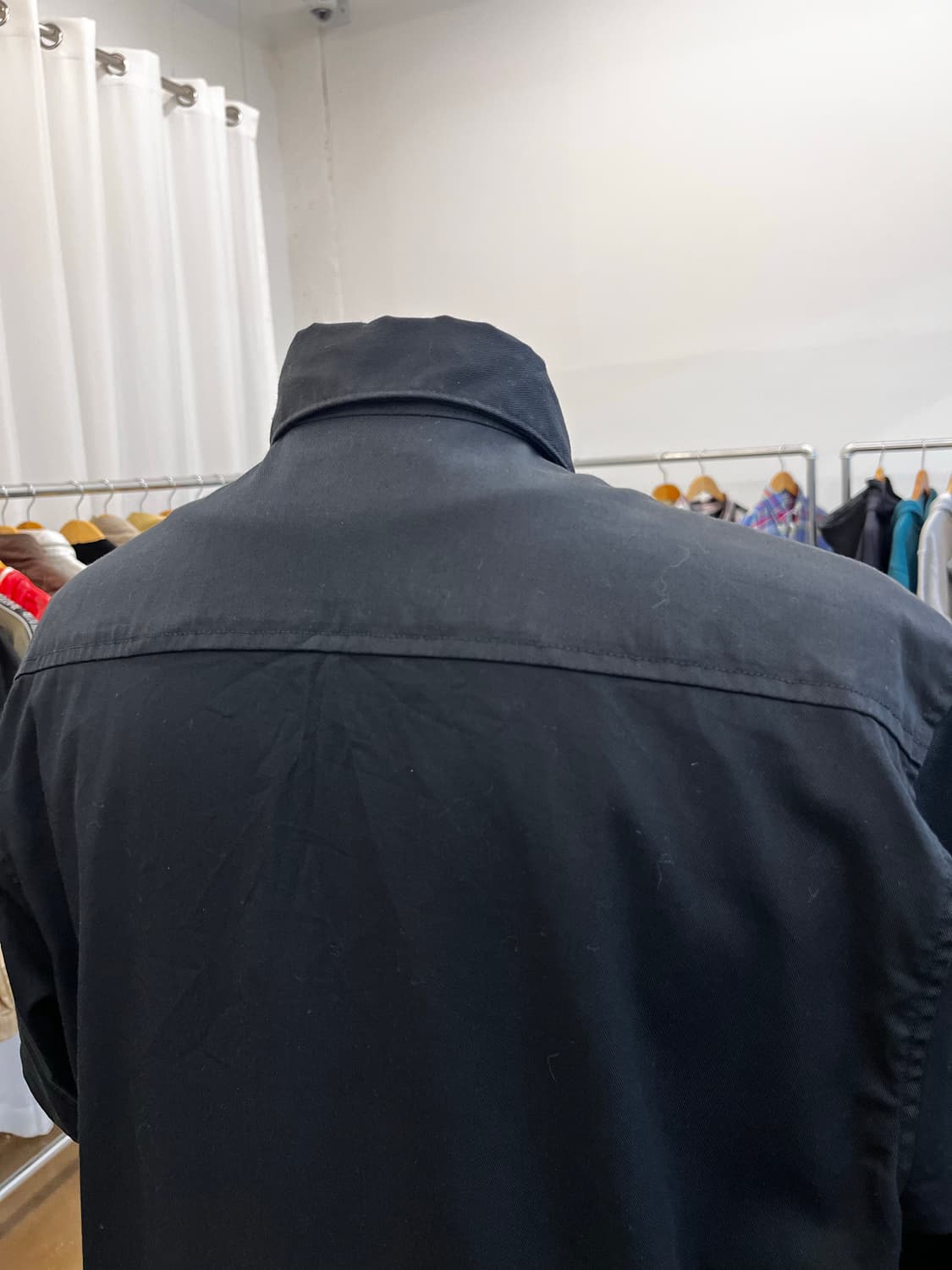 칼하트 더블 포켓 반팔 셔츠 블랙 상품이미지6