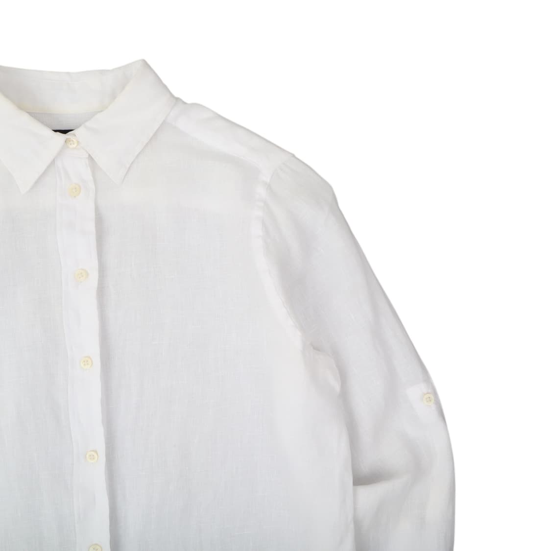 로렌 랄프로렌 화이트 린넨 셔츠 상품이미지3