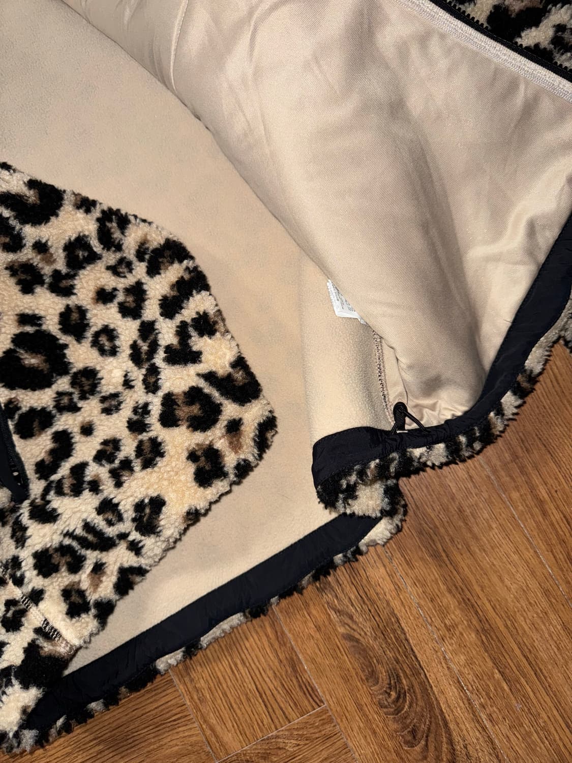 노스페이스 화이트라벨 레오파드 플리스 자켓 상품이미지6