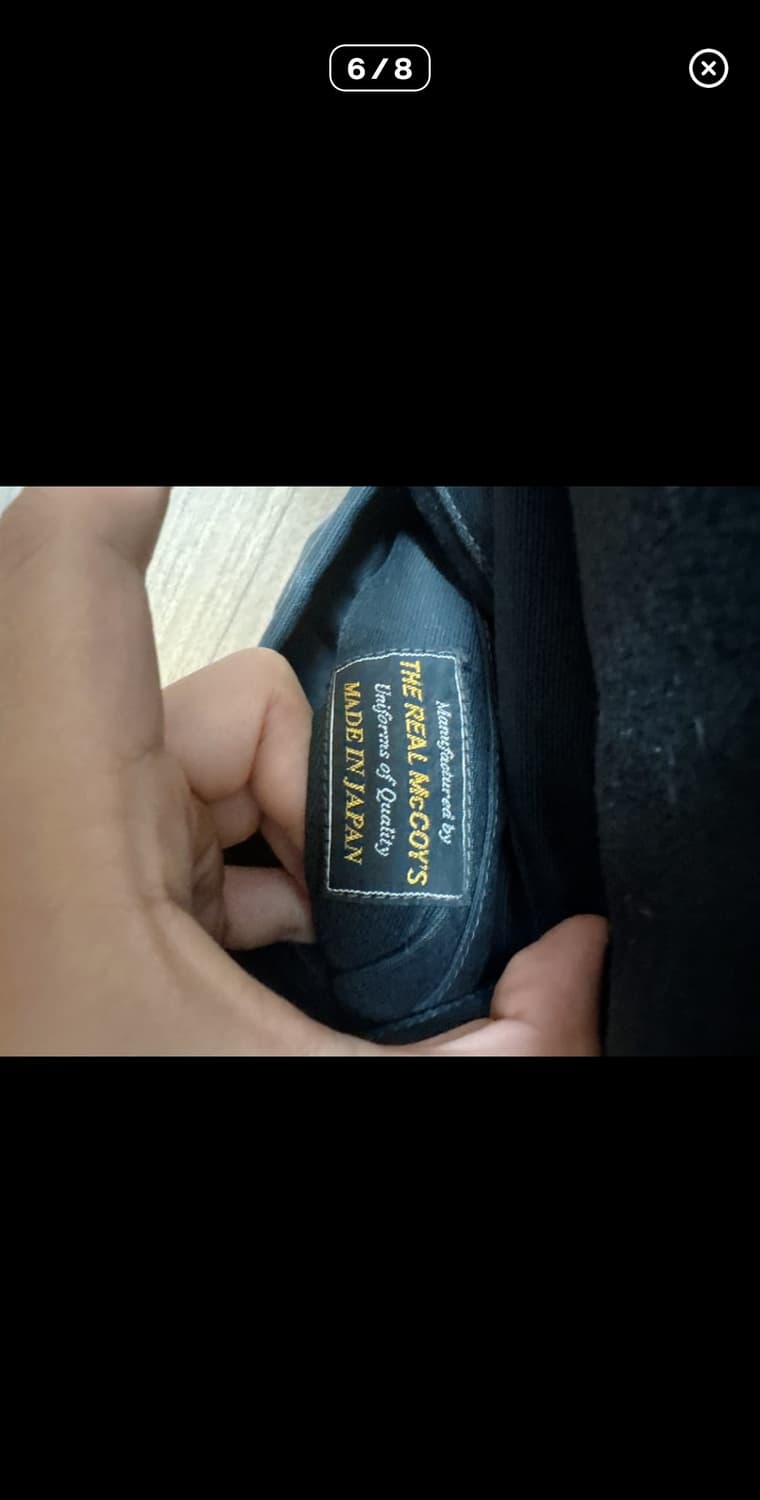 리얼맥코이 N-1 덱자켓 네이비[38] 상품이미지6