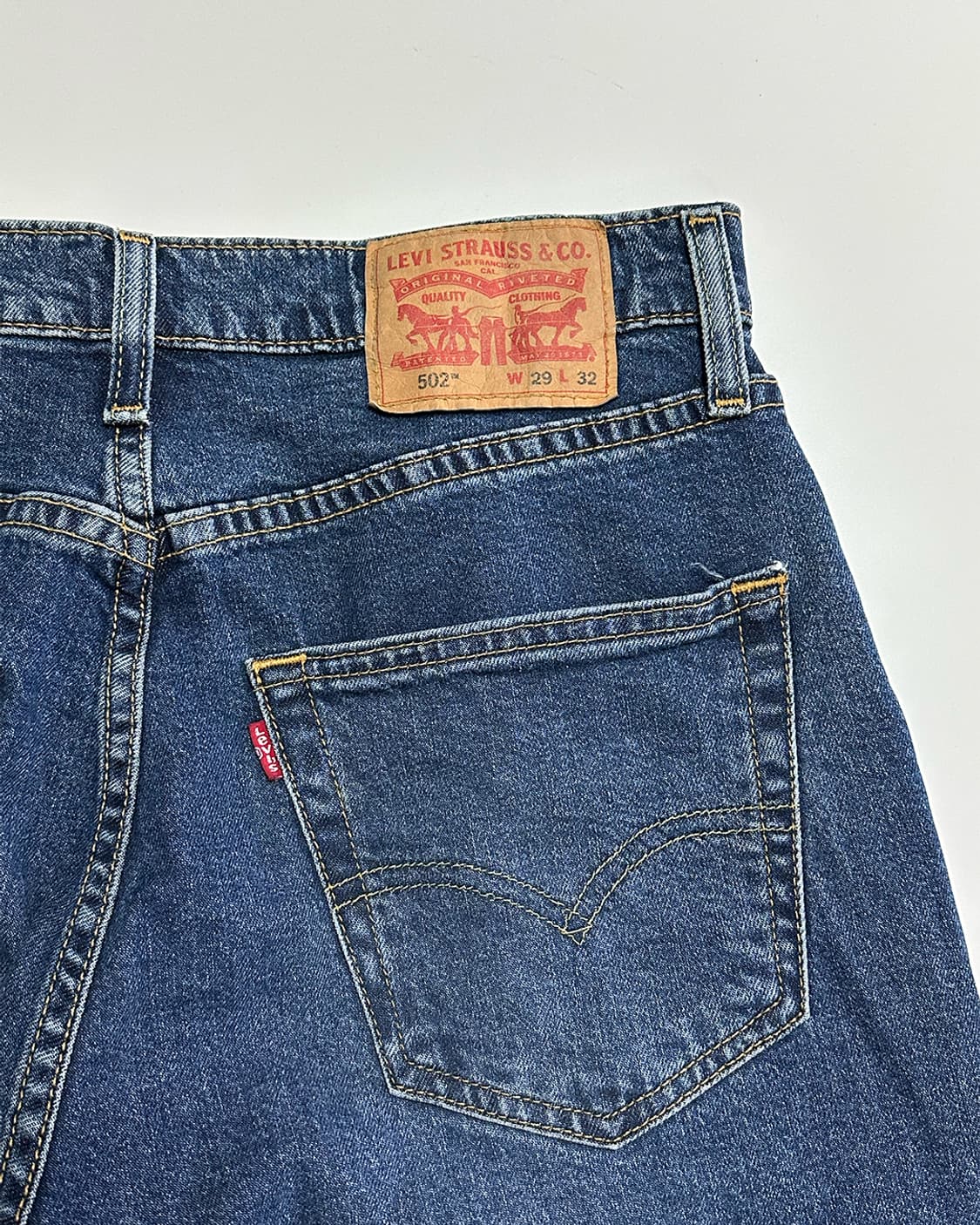 리바이스 502 데님 팬츠 상품이미지3