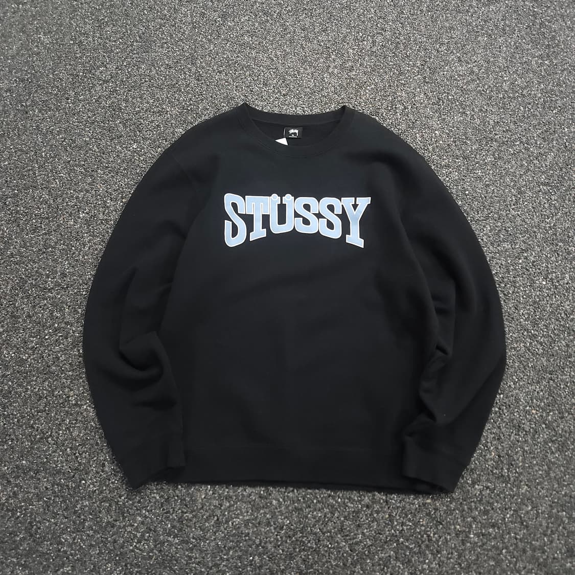 스투시 아치로고 빅로고 박시핏 스웻 셔츠 (XL) 상품이미지1