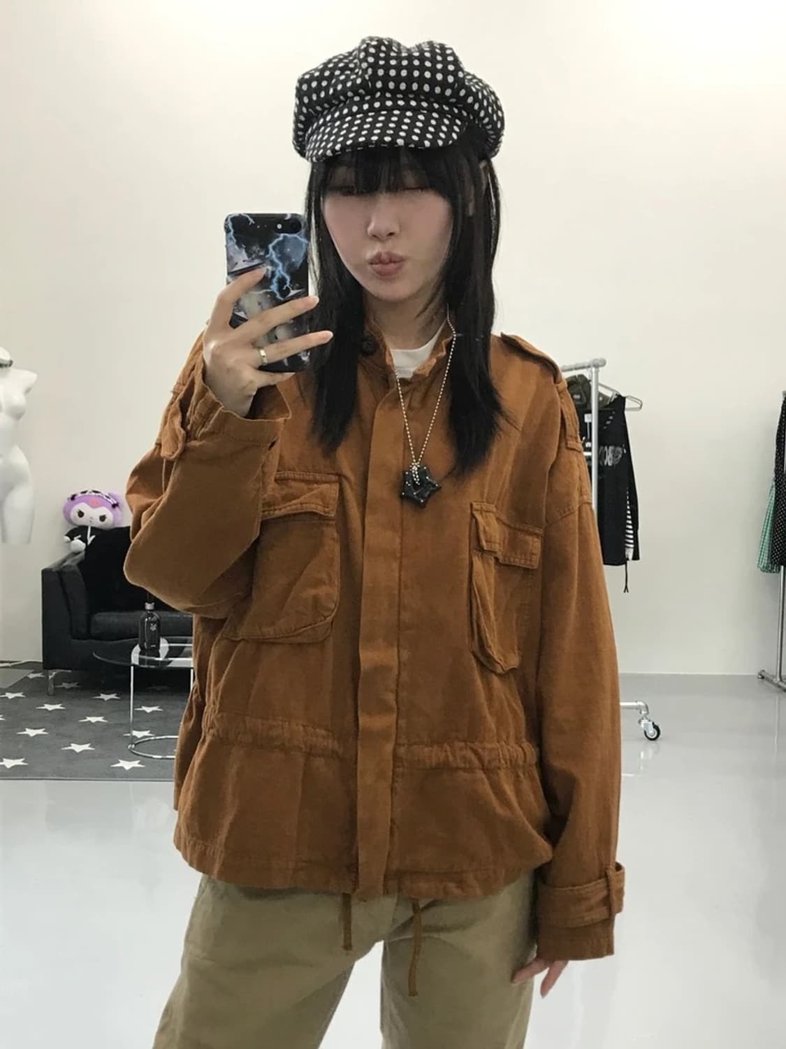 자라 브라운 자켓 상품이미지2