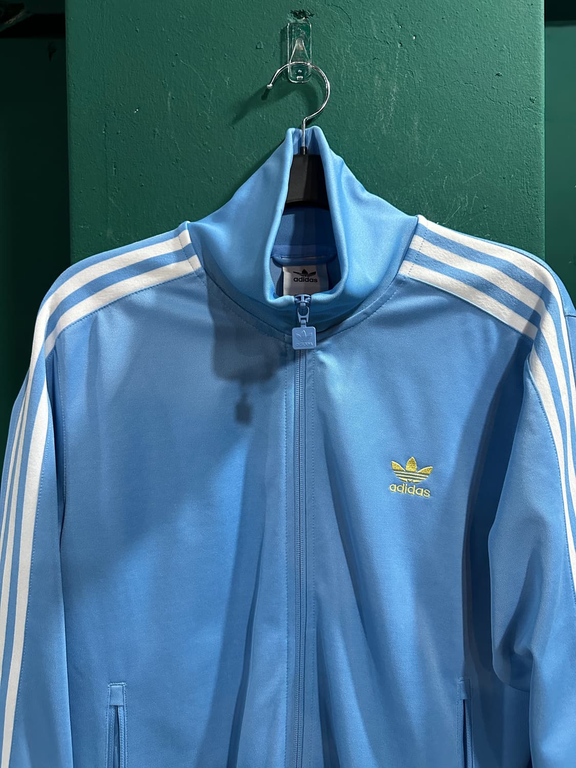 아디다스 트랙탑져지 스카이블루 XL 상품이미지3