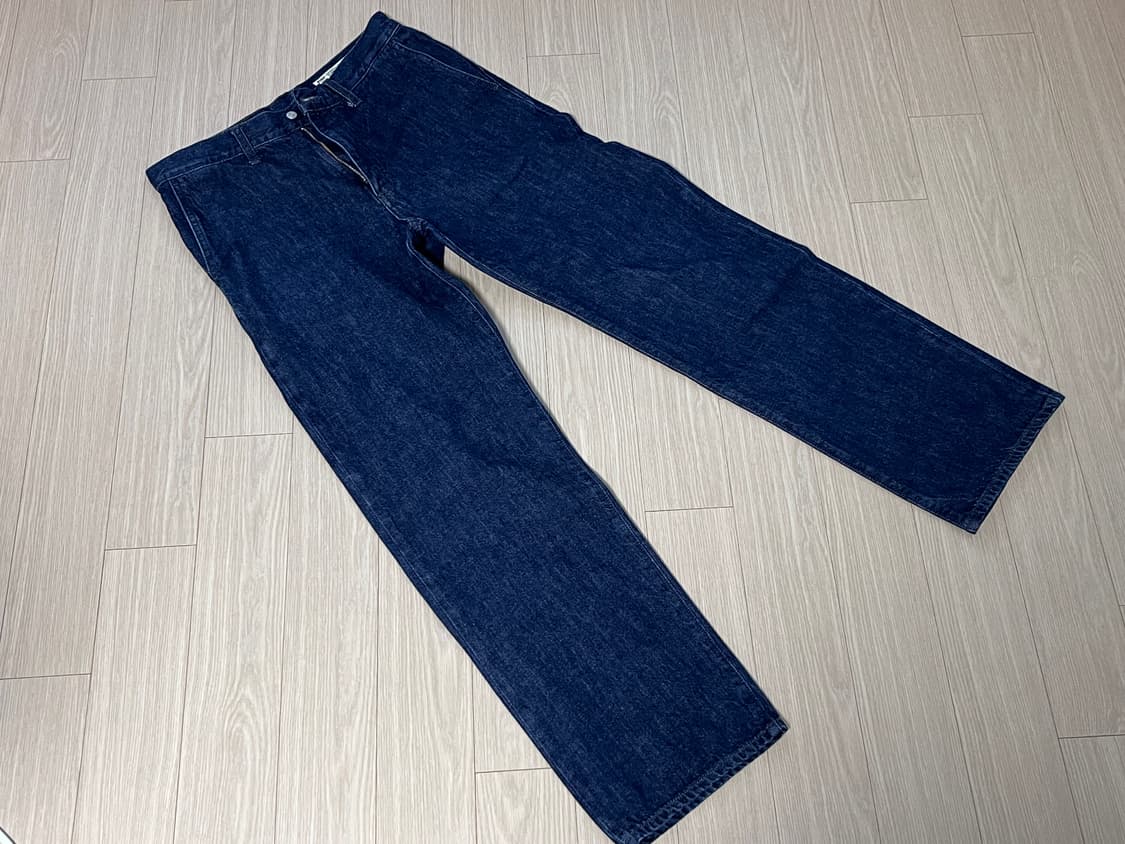 포터리/원워시드 스트레이트 데님 블루/1 상품이미지1