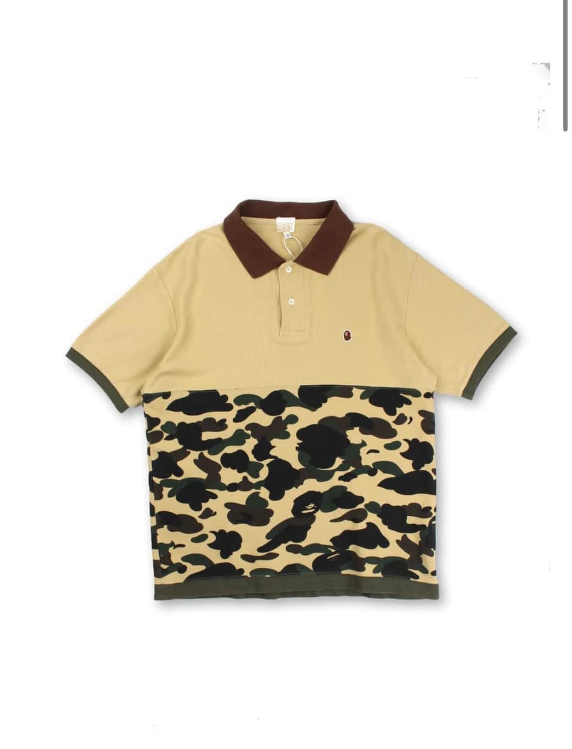 베이프 카라 반팔 티셔츠 상품이미지1