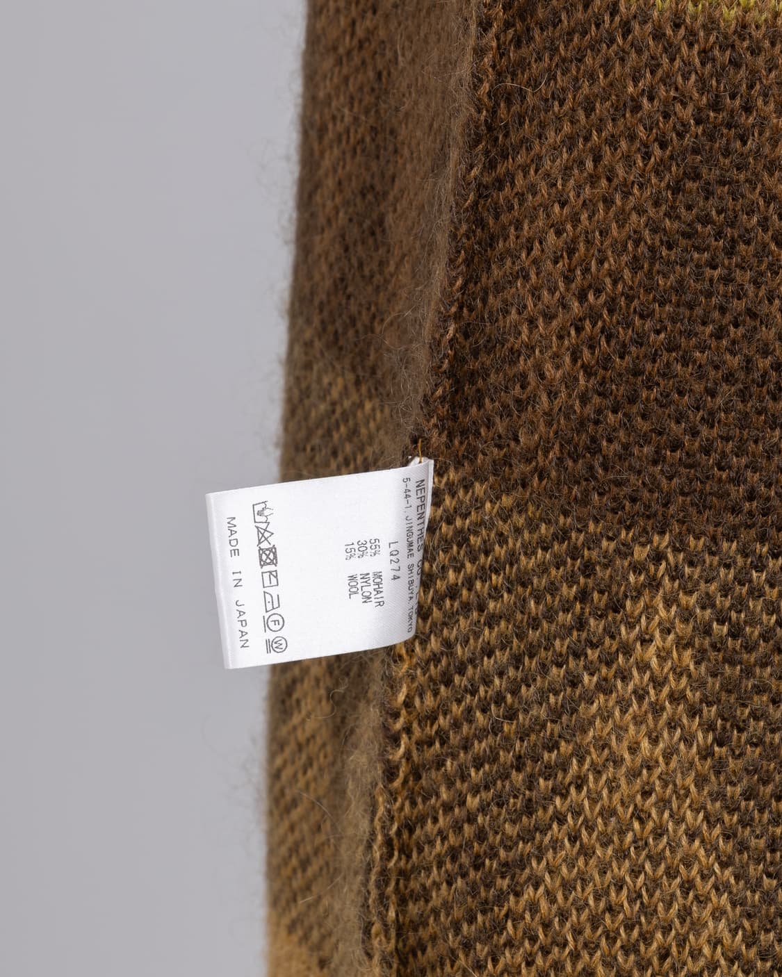 니들스 모헤어 가디건 지그제그 m 상품이미지6