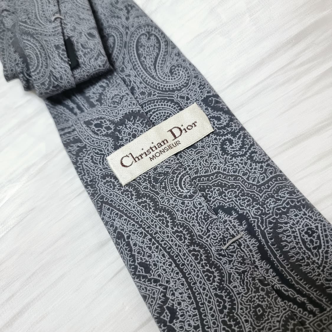 크리스챤 디올 실크100% 넥타이 (상태굿) 상품이미지4