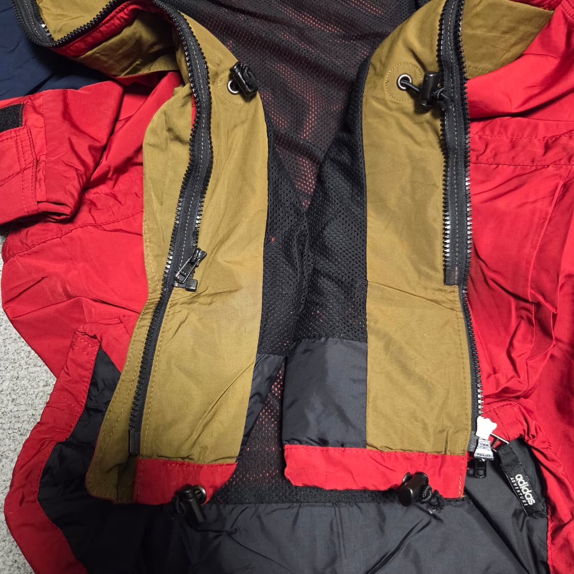 일본제 90-00s Adidas 바람막이 자켓 XL(105) 상품이미지8