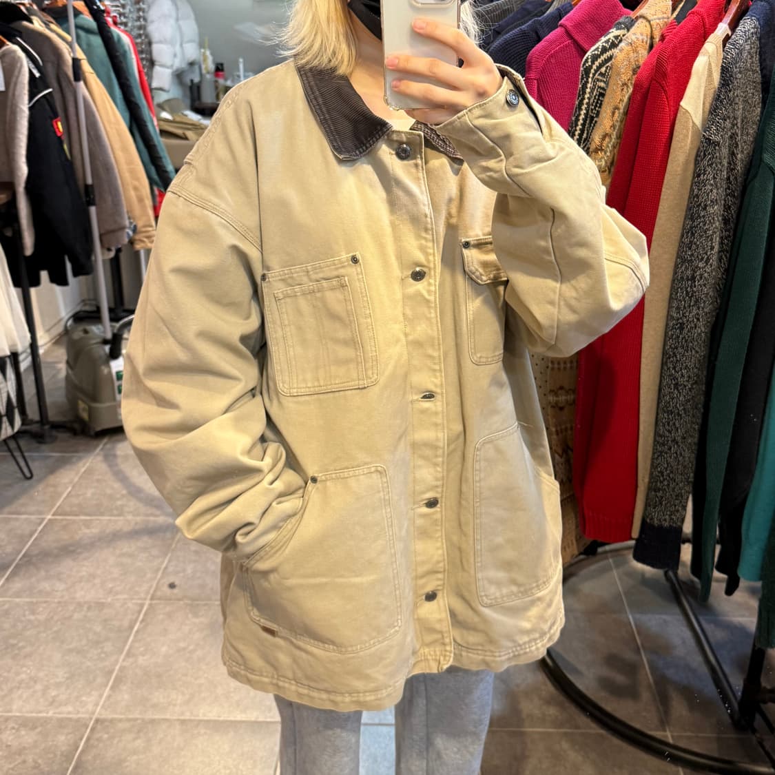 [NO.9] VTG 카라 워크자켓 상품이미지3