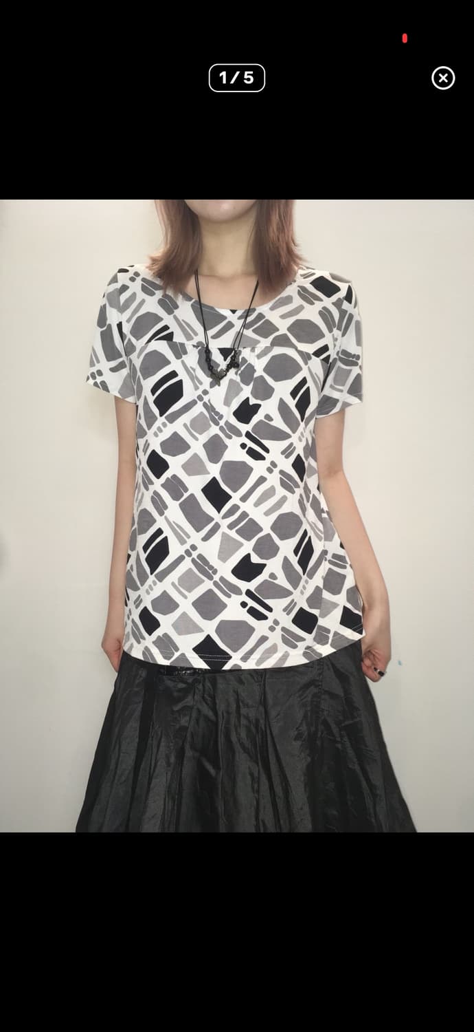 코이세이오 vintage Oriental pattern t shirt 상품이미지1