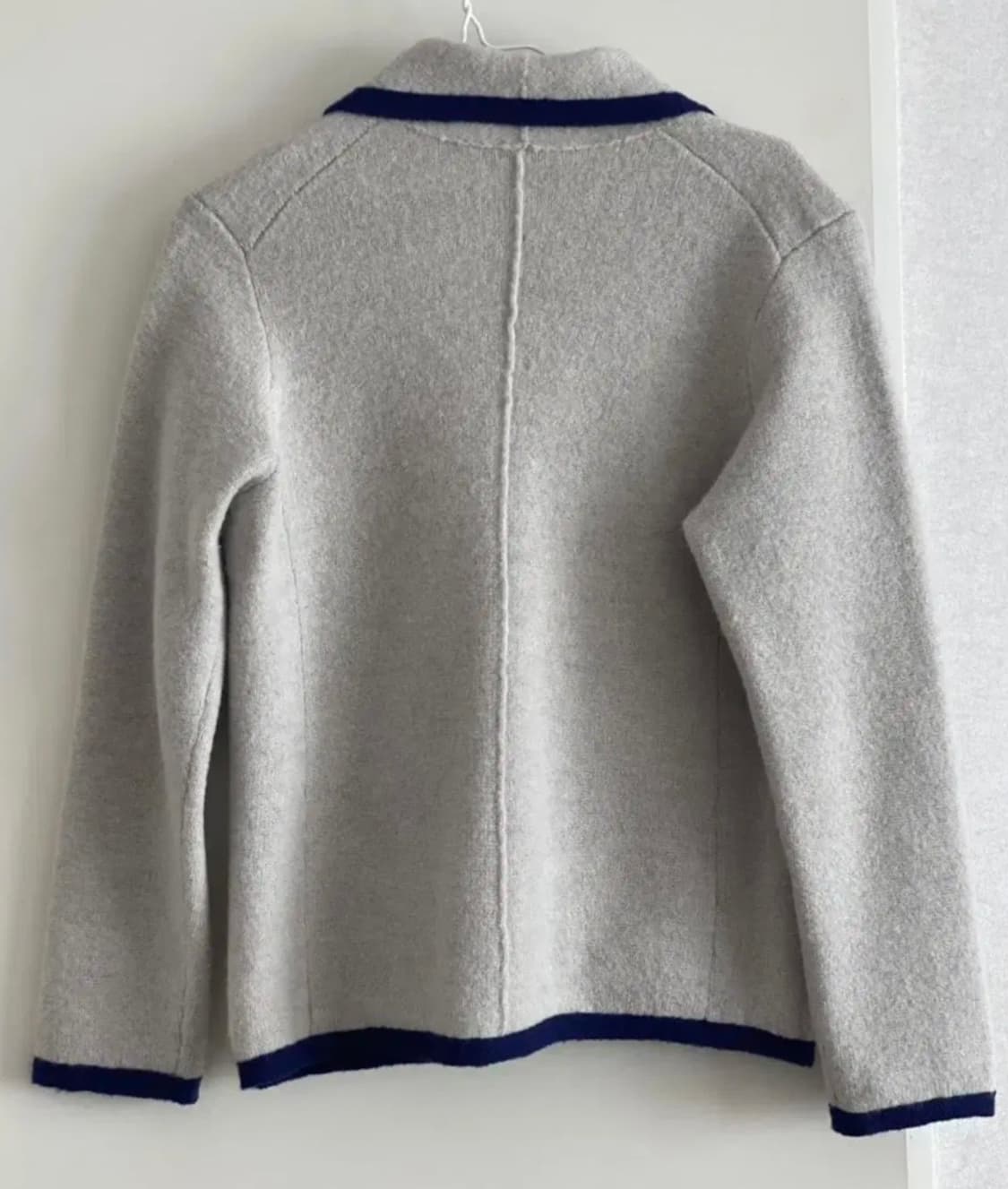 45R (45RPM) 연그레이 울 가디건 상품이미지2