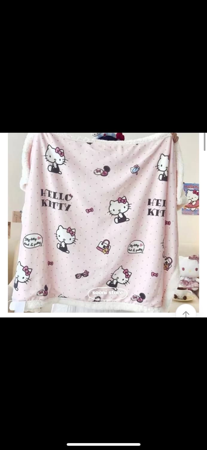 헬로키티 대형 담요 새상품 상품이미지1