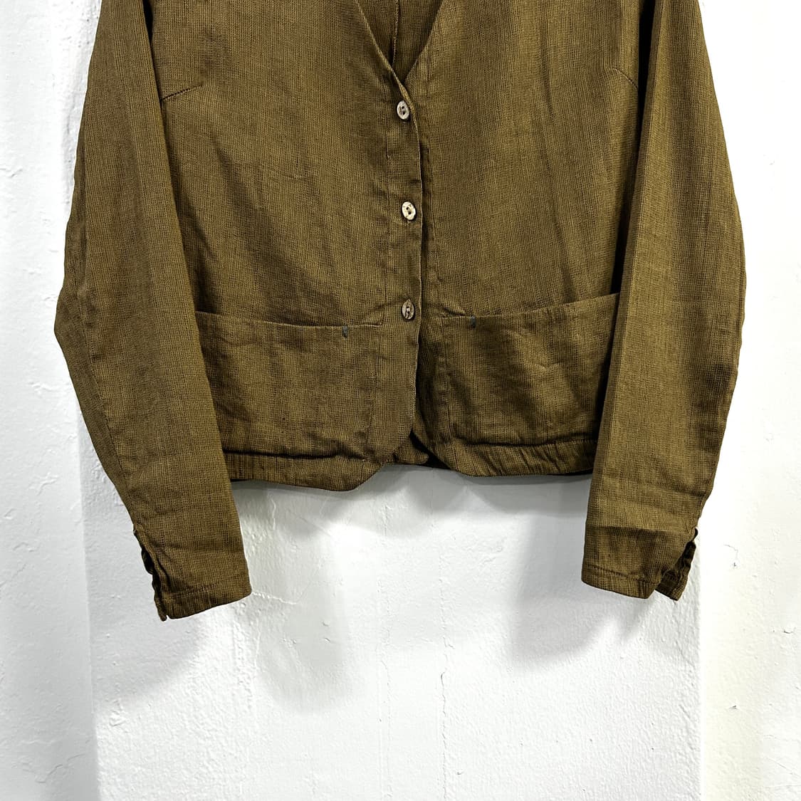 트랜짓 린넨 고즈넉 가디건  상품이미지3