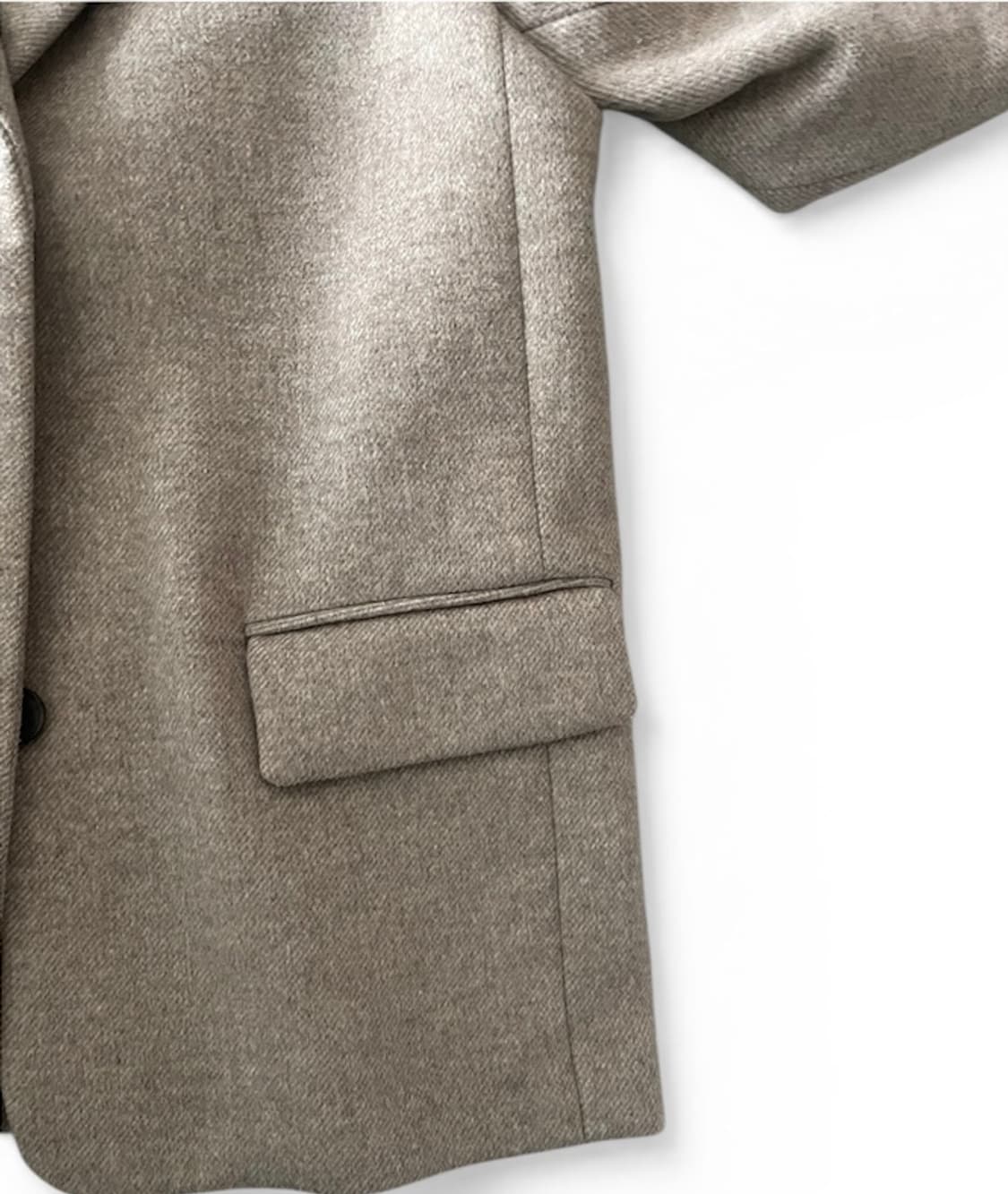 미쏘 베이지 울 블레이자 자켓 상품이미지7